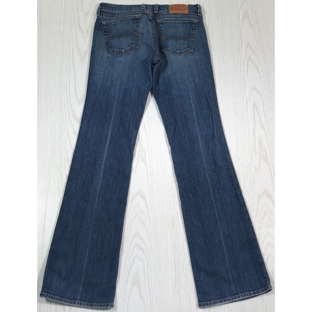 Lucky Brand Bootcut Sundown Jean Women 8/29 Blue Low Rise Cotton Blend Stretch